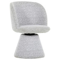 STUHL Flachgewebe  - Graublau, Modern, Textil (58/85/57cm) - home24