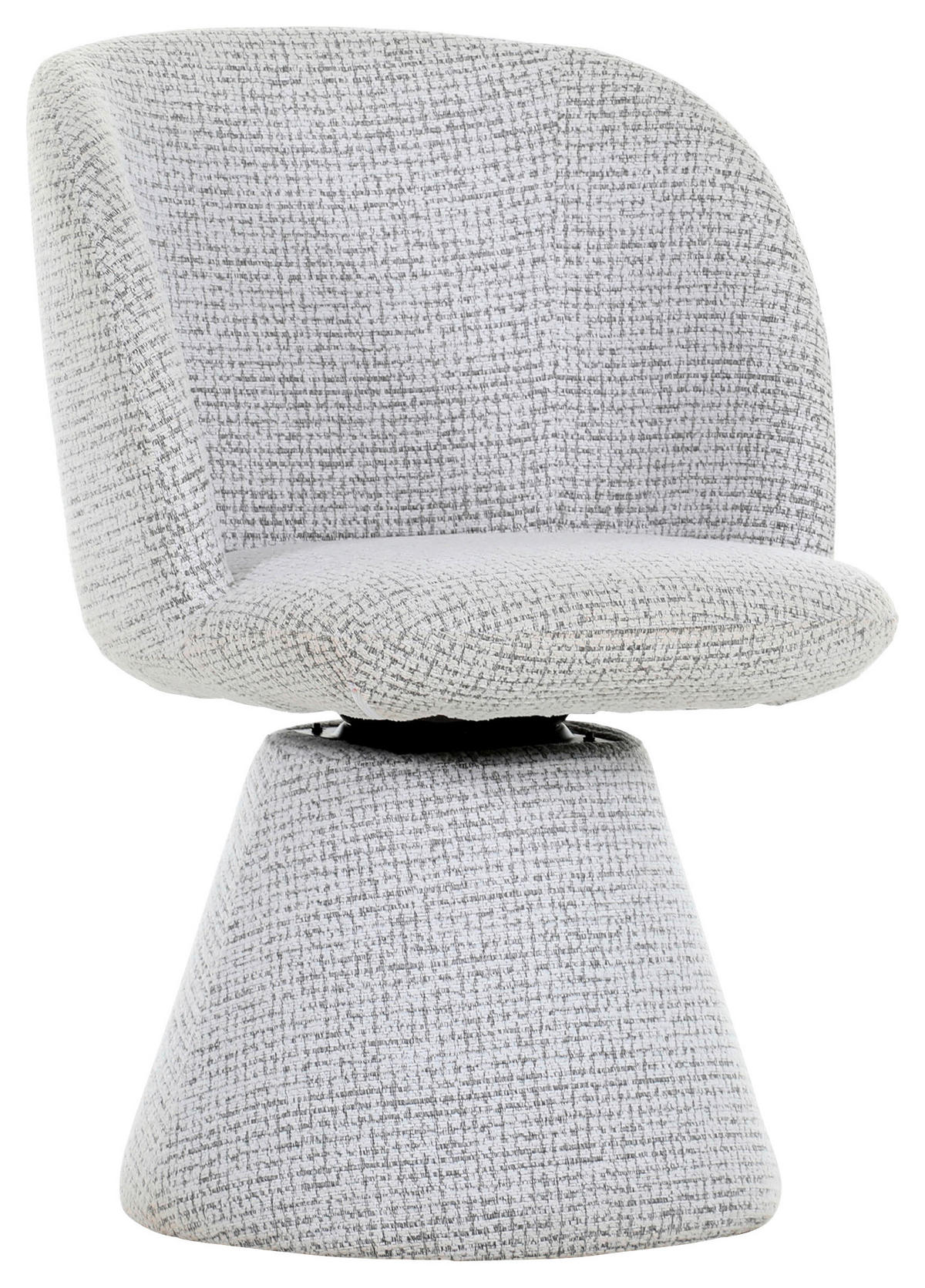 STUHL Flachgewebe  - Graublau, Modern, Textil (58/85/57cm) - home24