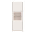 VITRINE  in Sandfarben  - Sandfarben/Grau, MODERN, Glas/Holz (64,8/179,1/44cm) - Carryhome