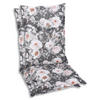 SESSELAUFLAGENSET Blume  - Anthrazit/Weiß, Basics, Textil (50/9/120cm)