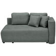 CHAISELONGUE Chenille Grau  - Schwarz/Grau, KONVENTIONELL, Kunststoff/Textil (171/73/93cm) - Carryhome