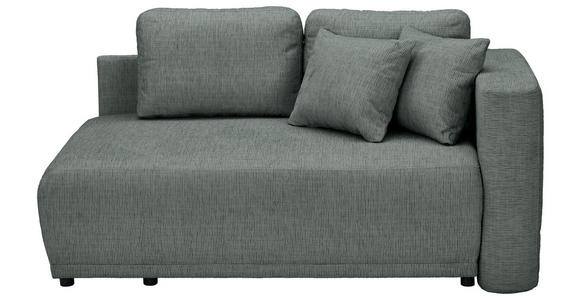 CHAISELONGUE Chenille Grau  - Schwarz/Grau, KONVENTIONELL, Kunststoff/Textil (171/73/93cm) - Carryhome