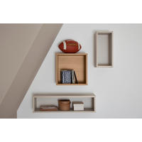 WANDREGAL 40/18,5/18,7 cm  - Beige, Design, Holzwerkstoff (40/18,5/18,7cm) - Paidi