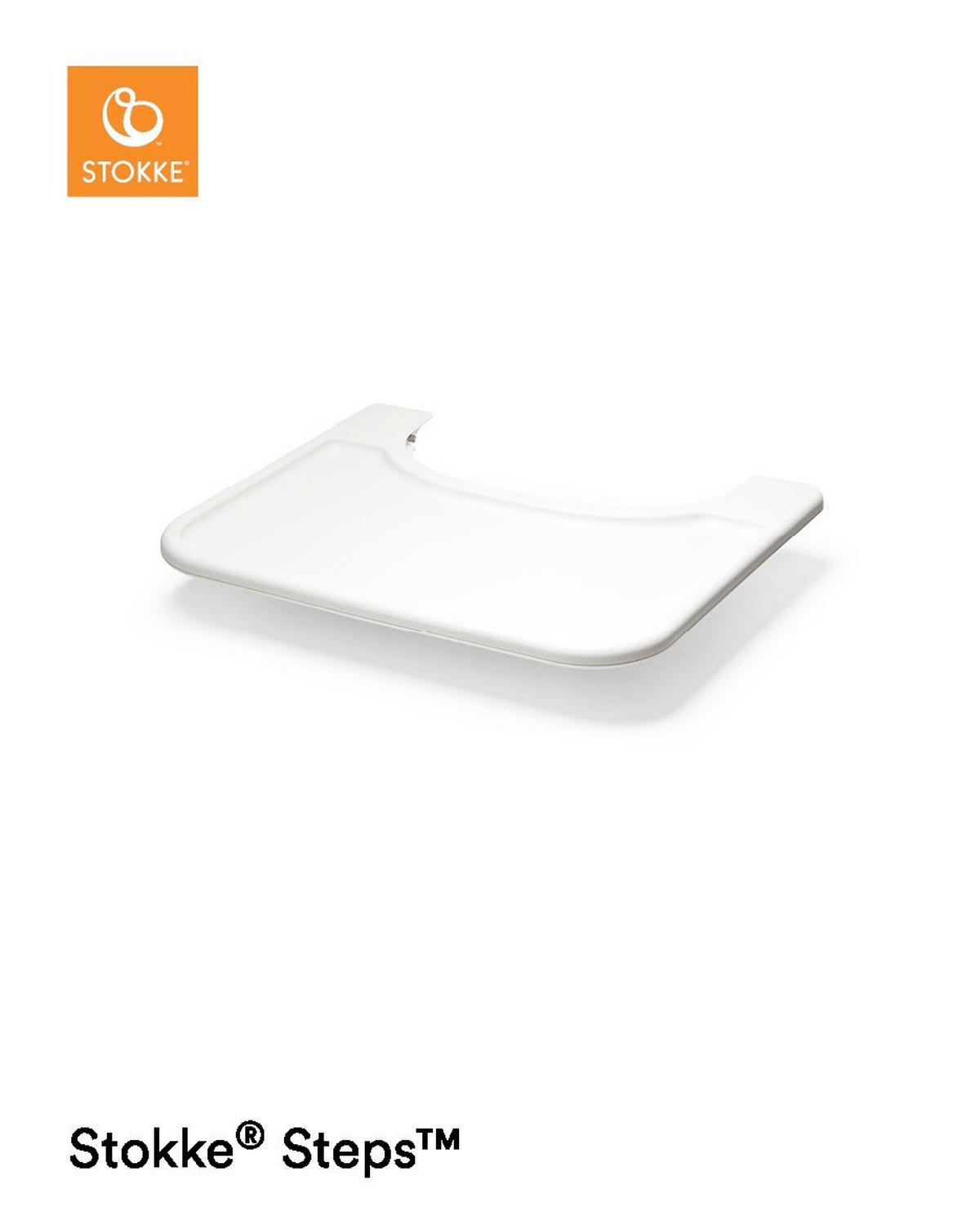 PLADENJ ZA HRANJENJE IN IGRO - bela, Basics, umetna masa (49/9/41cm) - Stokke