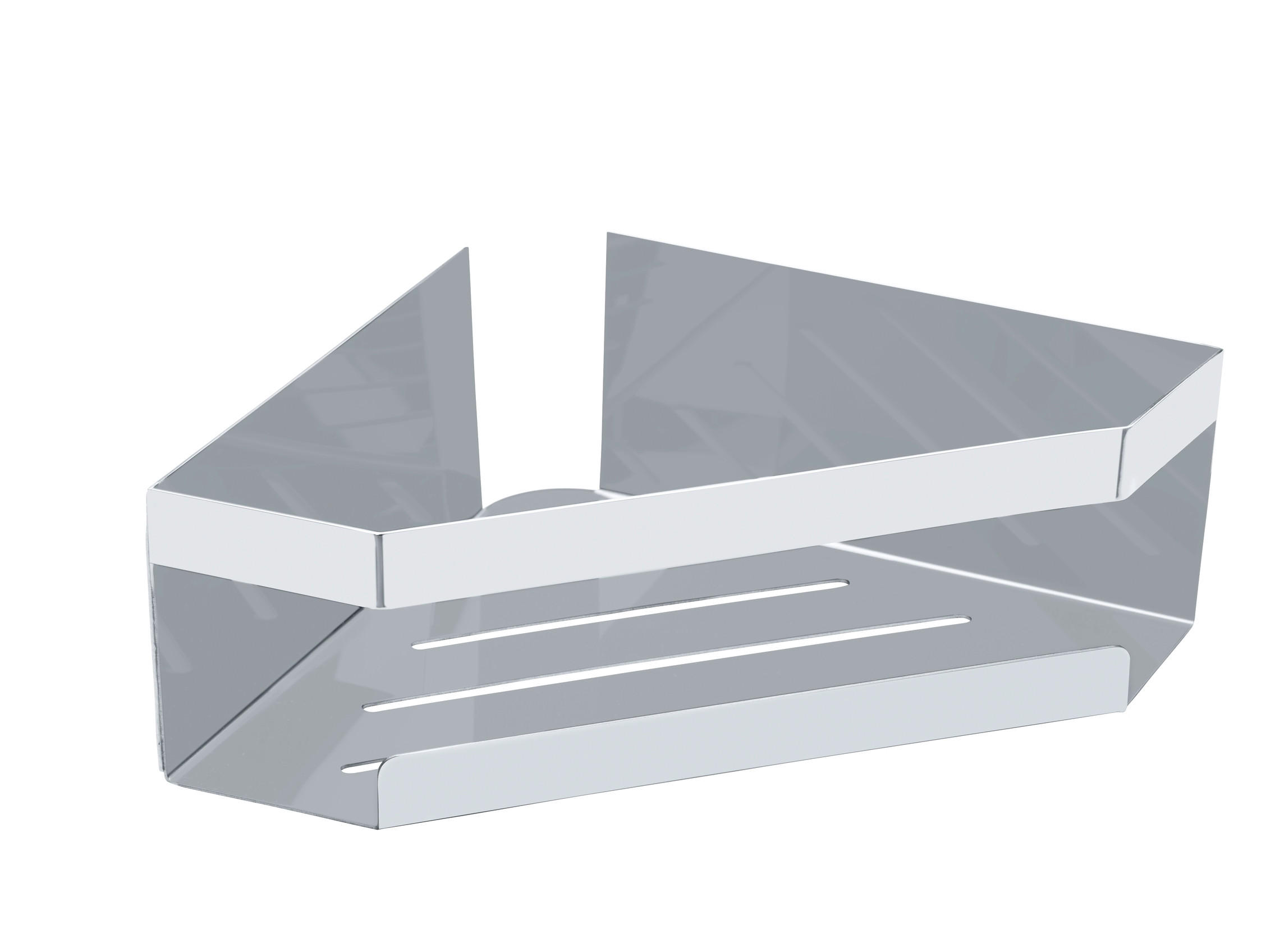 DUSCHABLAGE - Edelstahlfarben, KONVENTIONELL, Metall (28,5/8/18cm) - Schöner Wohnen