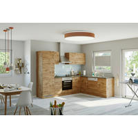 HÖRNKÖK 210/270 cm  i ekfärgad  - antracit/äppelträd färg, Modern, trämaterial (210/270cm) - Held