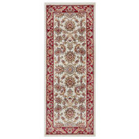 LÄUFER 80/240 cm Luxor  - Rot/Creme, Design, Kunststoff/Textil (80/240cm) - Hanse Home