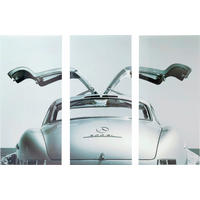 GLASBILD 240/160/5 cm  - Multicolor, Trend, Glas/Kunststoff (240/160/5cm) - Kare-Design