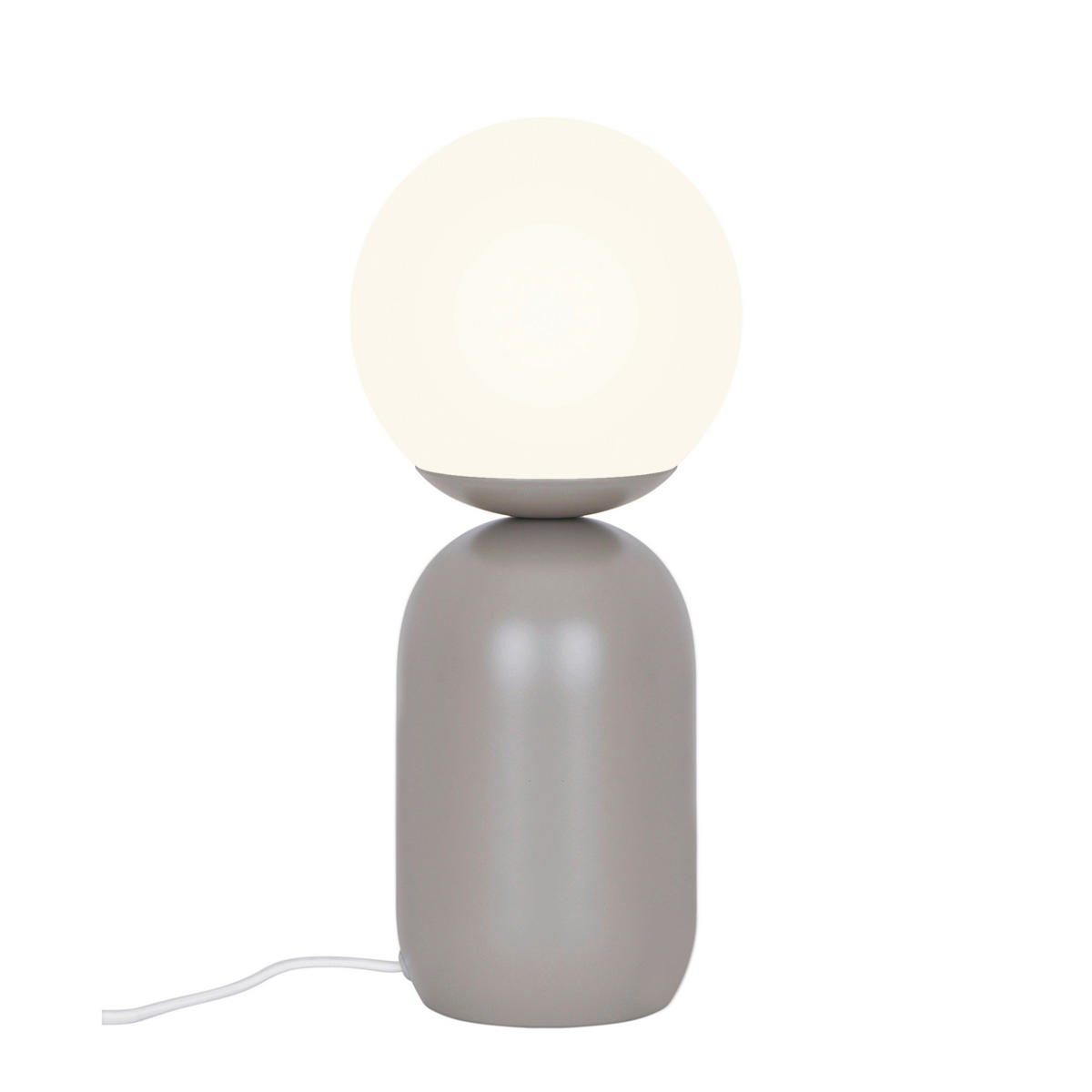 TISCHLEUCHTE Notti 15/15/34,5 cm  - Hellbraun, Design, Metall (15/15/34,5cm) - Nordlux