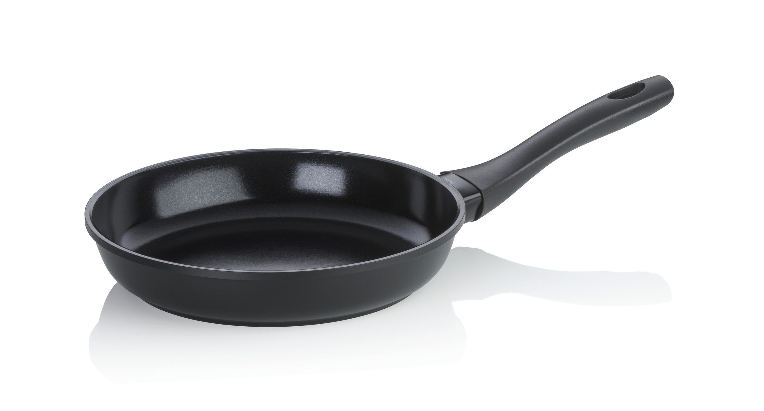 BRATPFANNE Atura Keramikbeschichtung  - Schwarz, KONVENTIONELL, Metall (24/4.5cm) - Kela