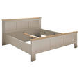 BETT 180/200 cm  in Champagner, Eiche Artisan  - Champagner/Eiche Artisan, LIFESTYLE, Holzwerkstoff (180/200cm) - Landscape