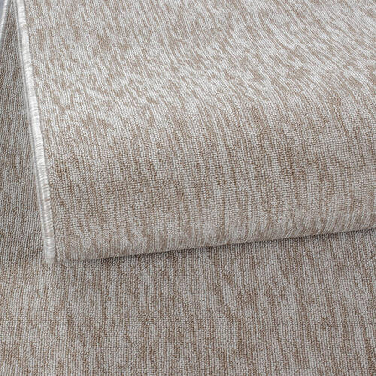 FLATVÄVD MATTA 160/160 cm Nizza  - beige, Design, textil (160/160cm) - Novel