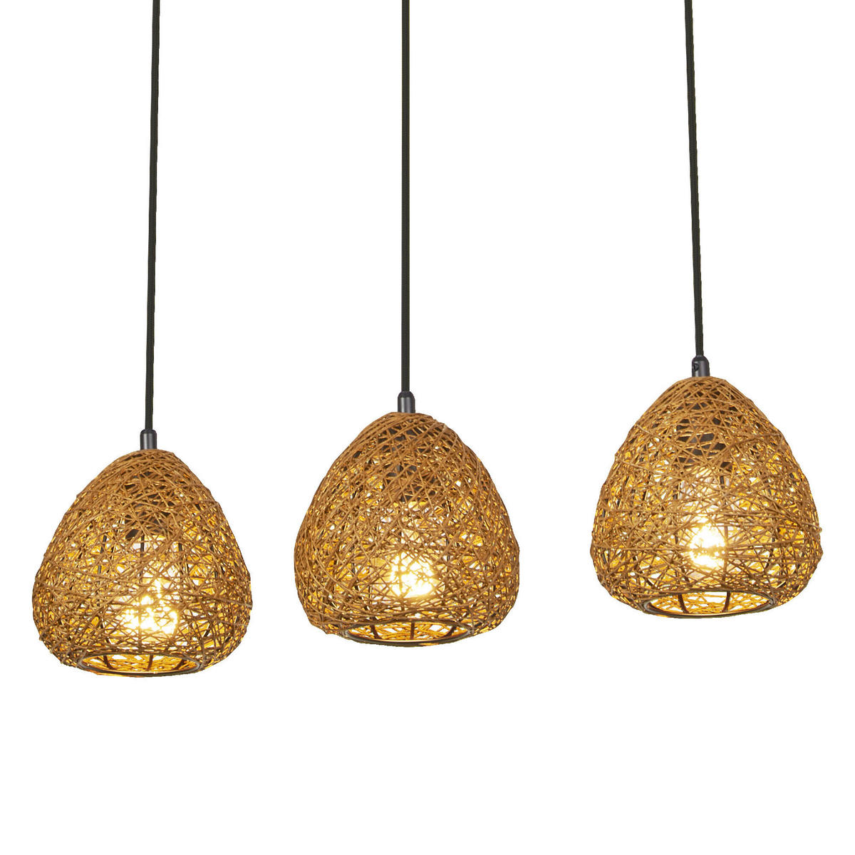 HÄNGELEUCHTE 61/16/150 cm  - Beige, Basics, Papier/Metall (61/16/150cm) - Osram