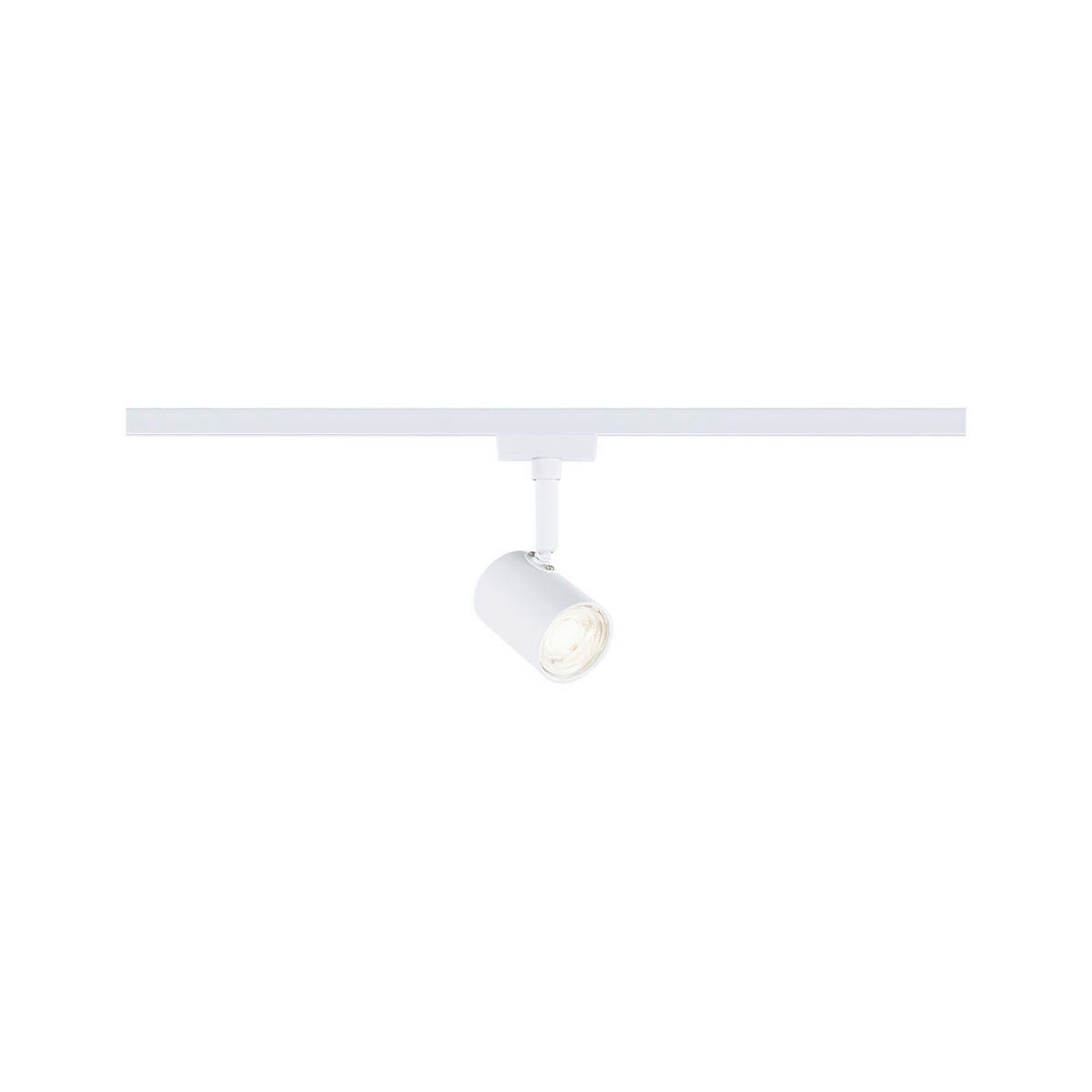 SCHIENENSYSTEM-STRAHLER Limba 15/7/5 cm  - Weiß, Basics, Kunststoff (15/7/5cm) - Paulmann