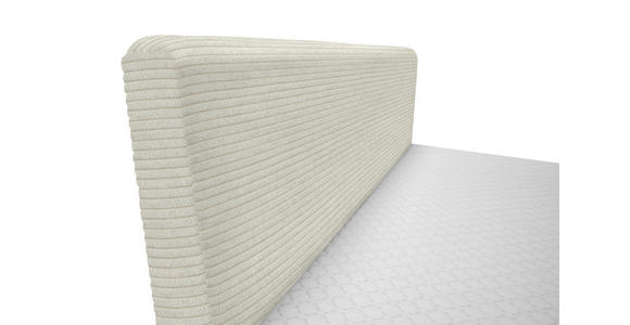 BOXBETT 160/200 cm in Ecru - Ecru/Schwarz, Design, Holz/Holzwerkstoff (160/200cm) - Xora