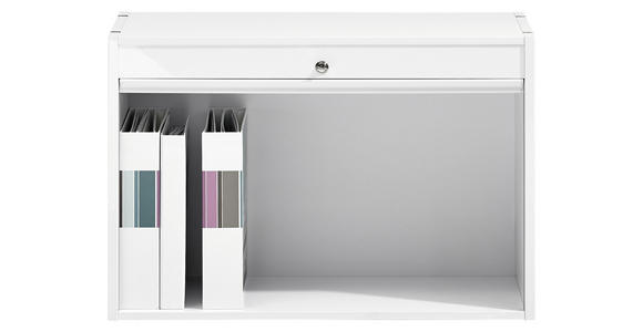 ROLLO-EINSATZ - Weiß, KONVENTIONELL, Holzwerkstoff (76/51,4/39cm) - Voleo