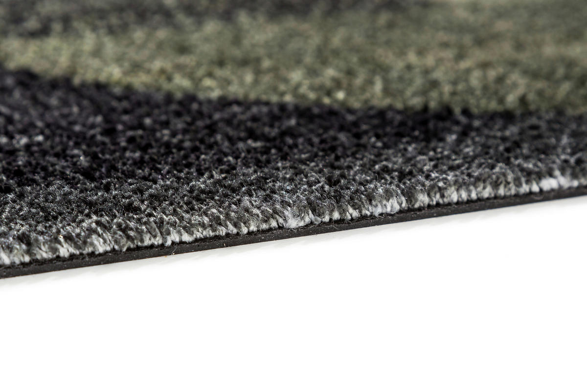 FUSSMATTE  67/100 cm  Olivgrün  Abstraktes  - Olivgrün, KONVENTIONELL, Textil (67/100cm) - Schöner Wohnen