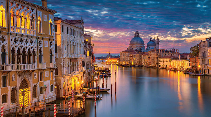 Euroart MALBA NA PLÁTNĚ, města, 180/100/3 cm