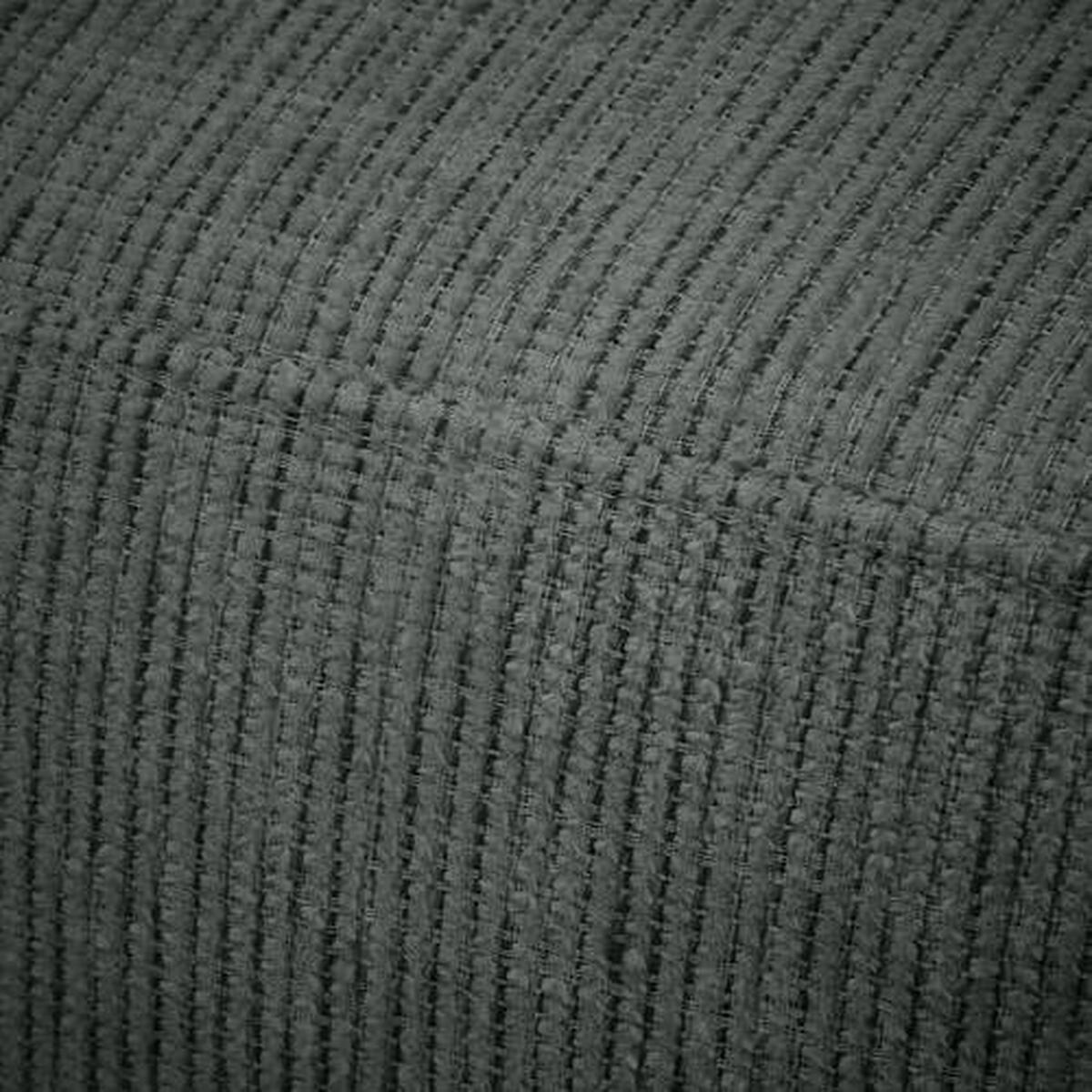 CHAISELONGUE Chenille Anthrazit  - Anthrazit/Schwarz, KONVENTIONELL, Kunststoff/Textil (171/73/93cm) - Carryhome