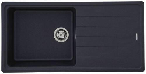 DISKHO 1725COLUMBIA100X50S  - svart, Trend, sten (100/18,5/50cm) - Respekta