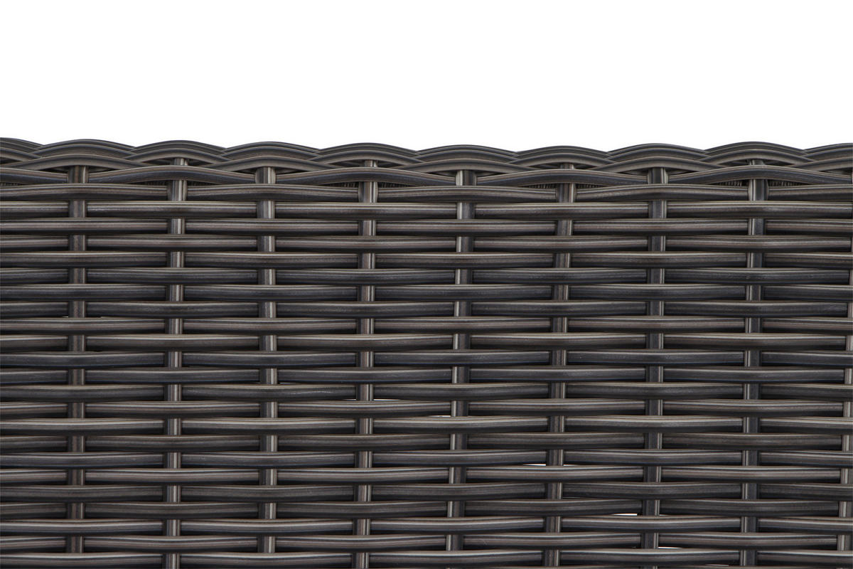 LOUNGEGARNITUR 5-teilig   302/88/219 cm Aluminium  - Grau, Basics, Keramik/Kunststoff (302/88/219cm) - Siena Garden