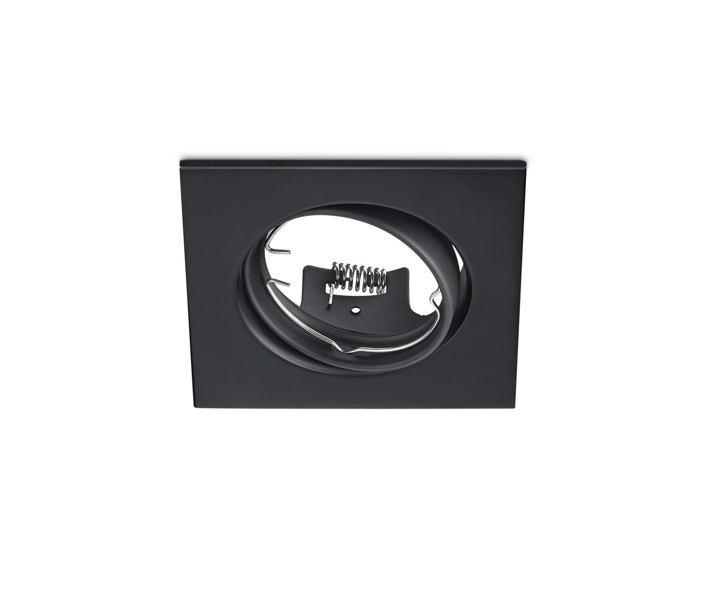 EINBAUSPOT JURA 8,0/8,0/7,0 cm - Schwarz, KONVENTIONELL, Metall (8,0/8,0/7,0cm) - Trio Leuchten
