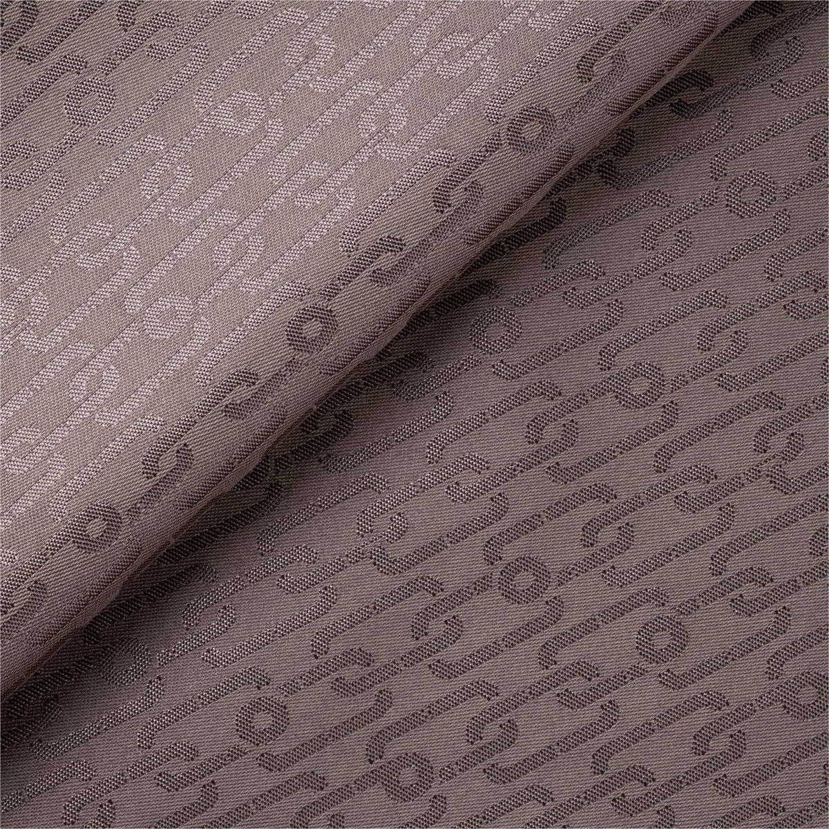TISCHDECKE Chains 160 cm  - Taupe, Design, Textil (160cm) - Joop!