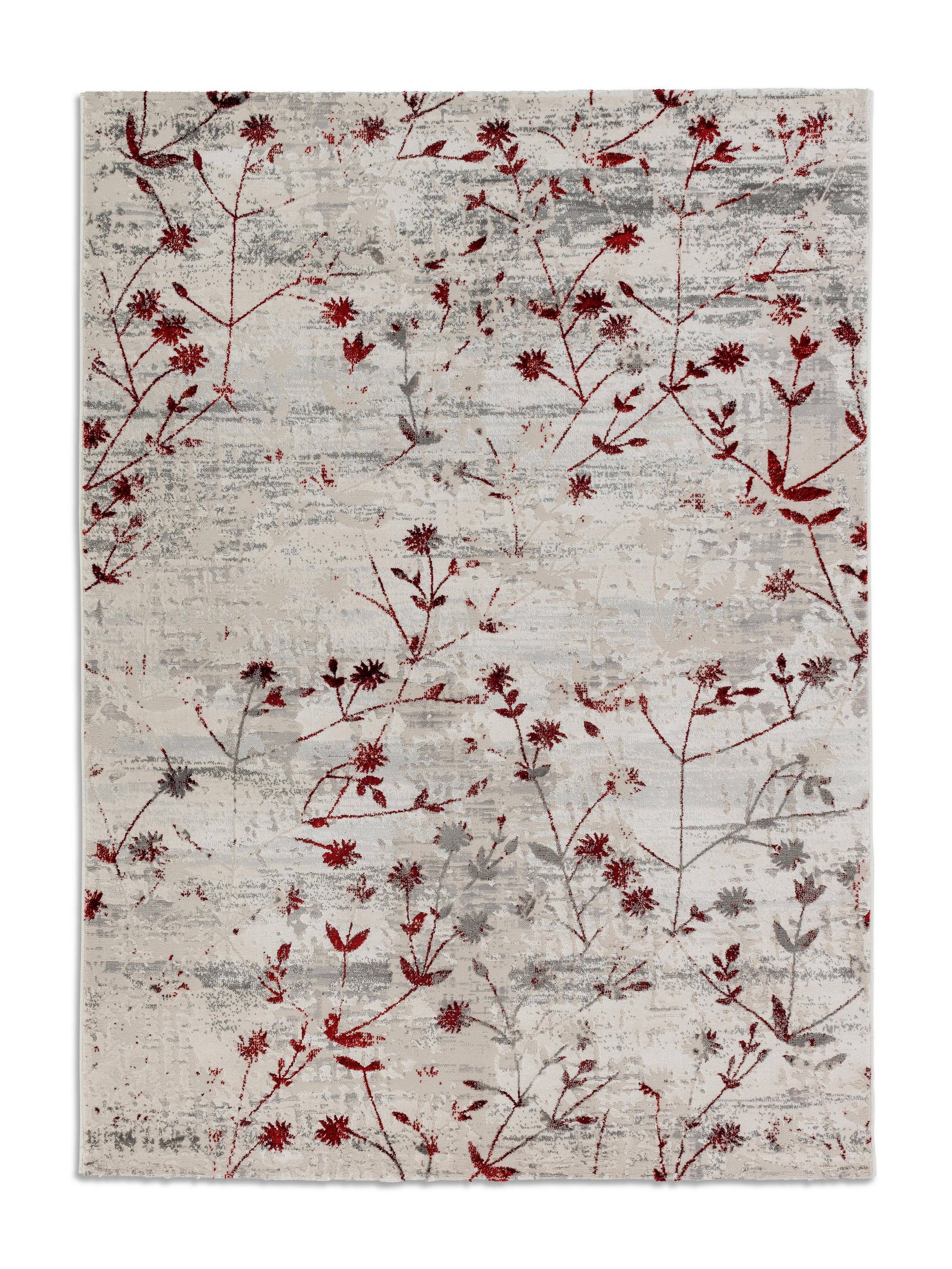 WEBTEPPICH 160/230 cm Antea Rot  - Rot, Design, Textil (160/230cm)