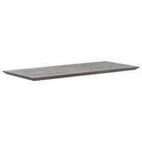 TISCHPLATTE - Eichefarben/Grau, Design, Holz (190/100/6cm) - Waldwelt