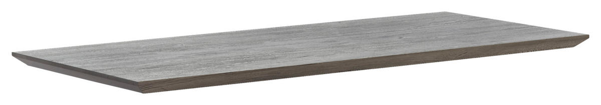 TISCHPLATTE - Eichefarben/Grau, Design, Holz (190/100/6cm) - Waldwelt