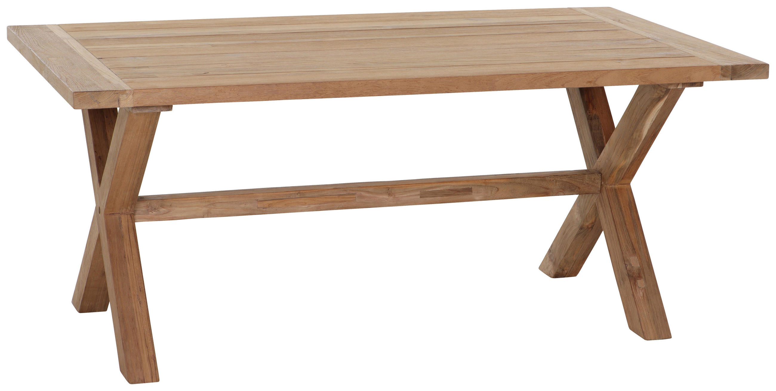 GARTENTISCH 180/100/76 cm  - Teakfarben, MODERN, Holz (180/100/76cm) - Siena Garden