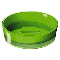 SEIFENSCHALE Kunststoff  - Grün, Basics, Kunststoff (10,3/3/10,3cm)