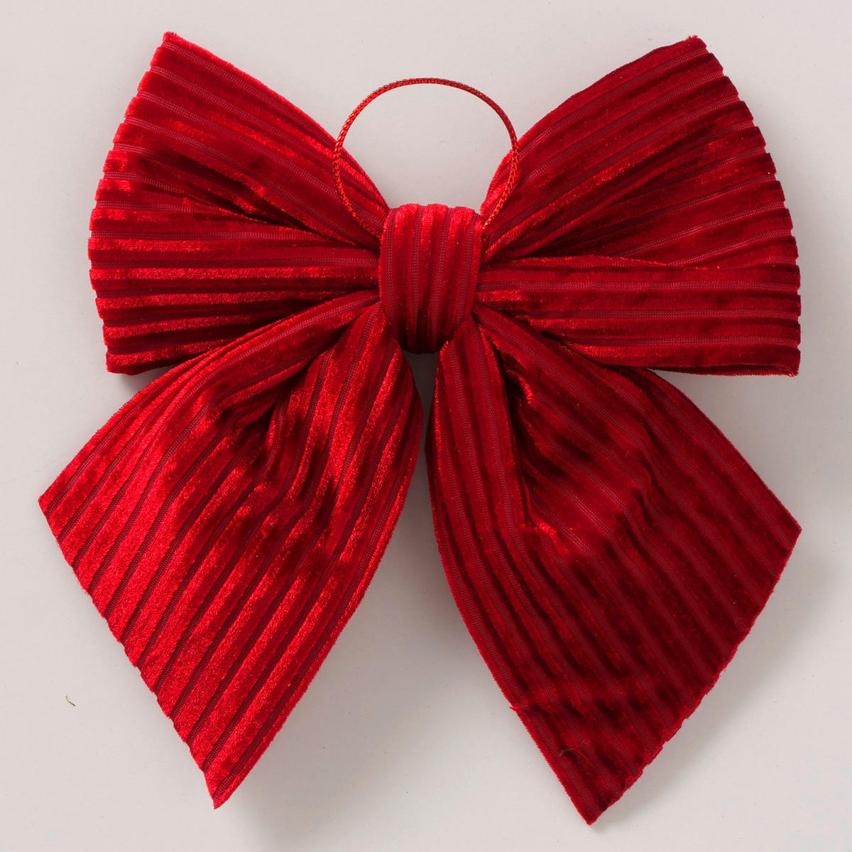 DEKOHÄNGER  - Rot, LIFESTYLE, Textil (17/20/2cm)