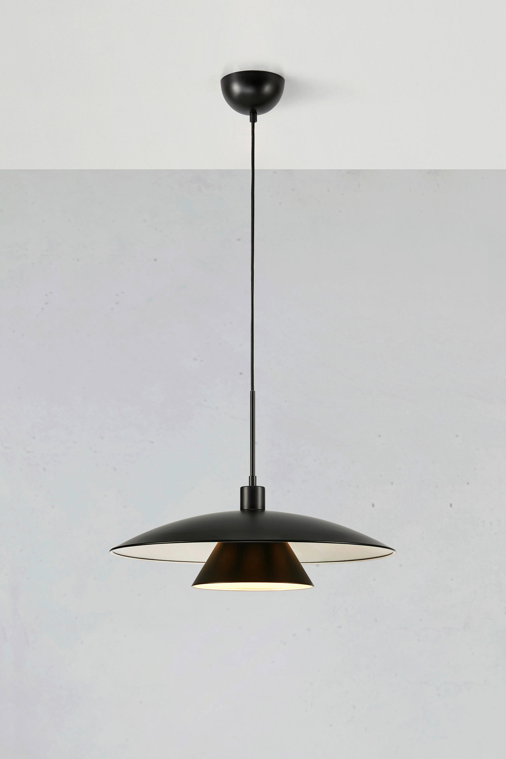 PENDELLEUCHTE 50/170 cm   - Schwarz, Basics, Metall (50/170cm) - Markslöjd