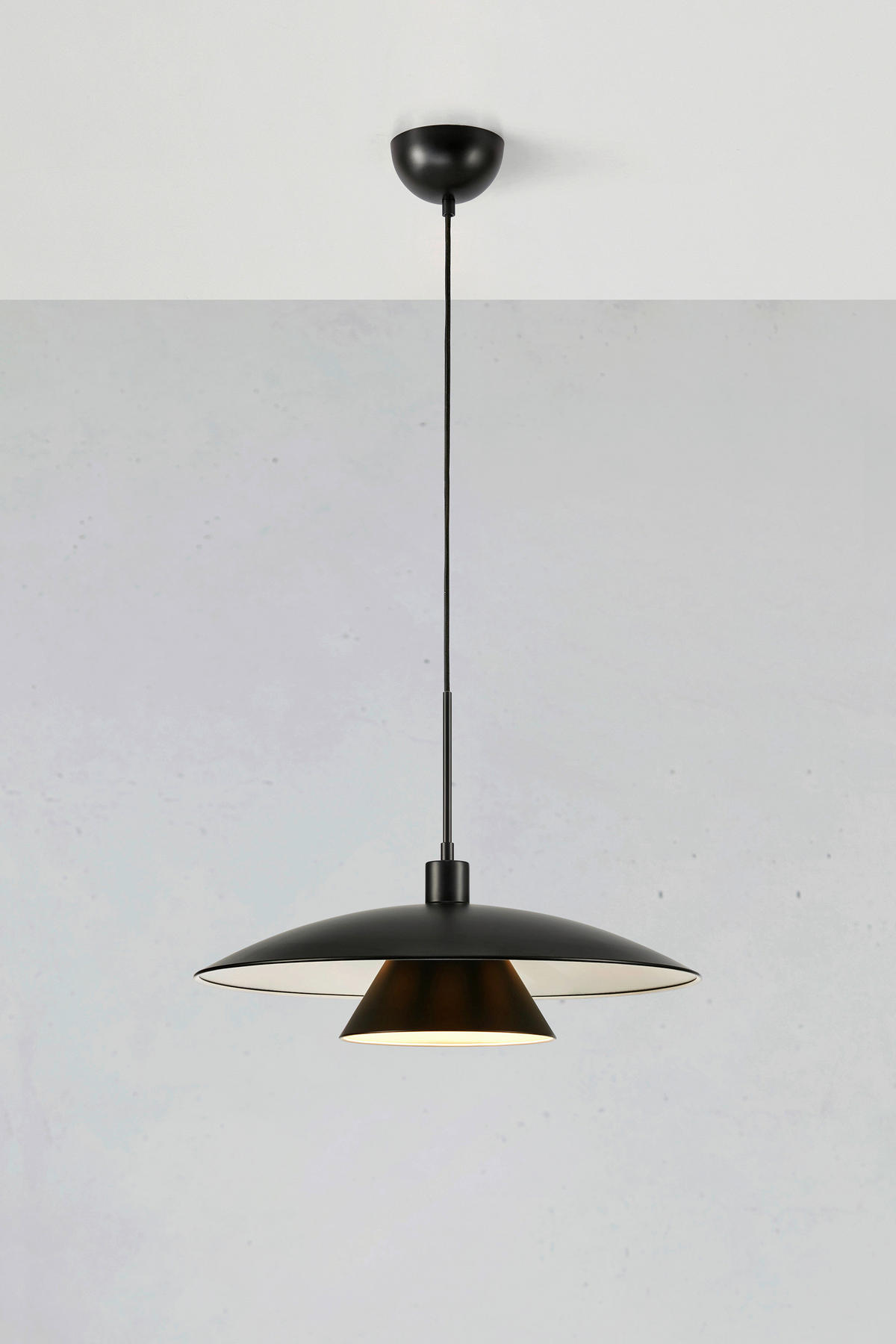 PENDELLEUCHTE 50/170 cm  - Schwarz, Basics, Metall (50/170cm) - Markslöjd