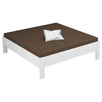 BETTRAHMEN 180/200 cm  in Weiss  - Weiss, Design, Holzwerkstoff (180/200cm) - Xora