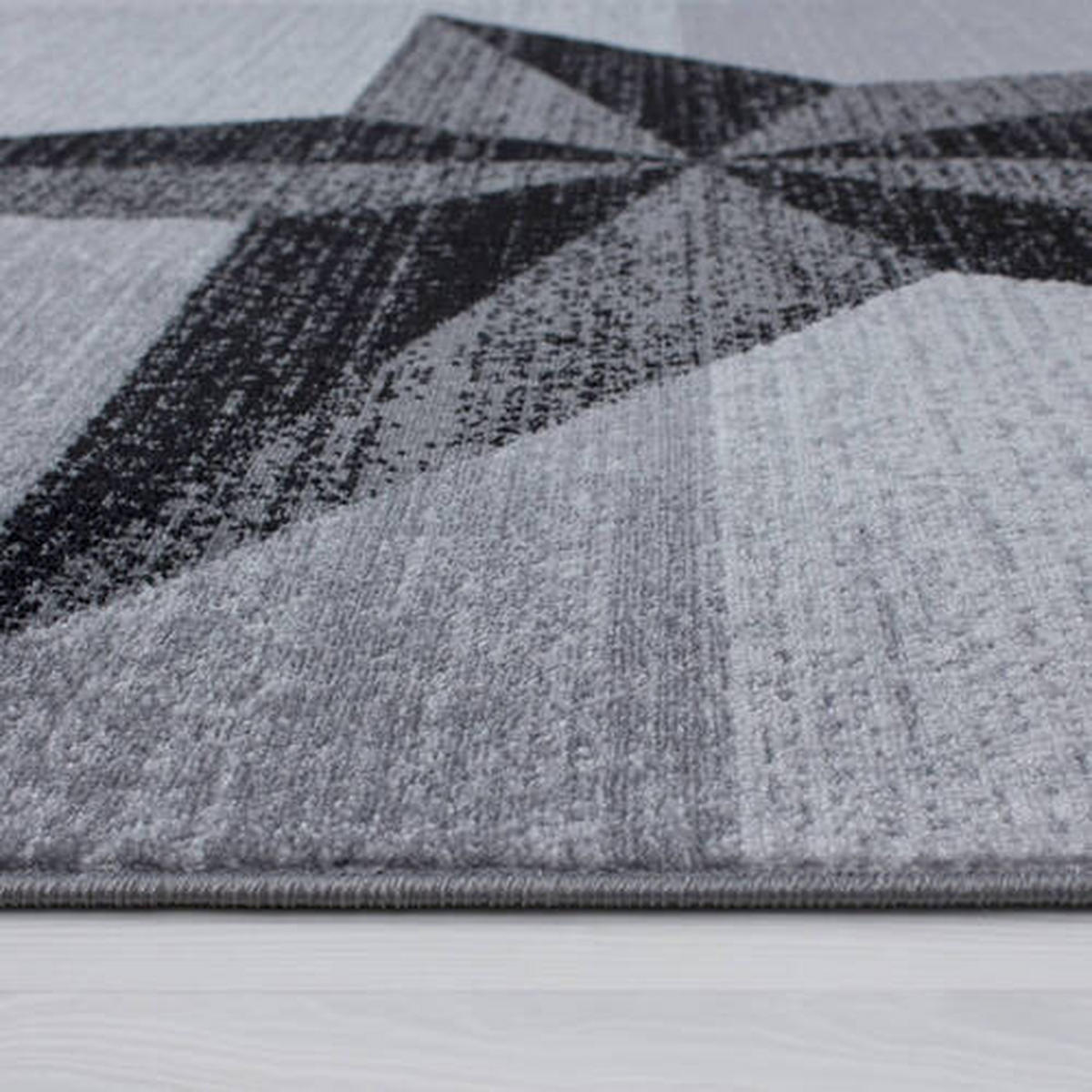 VÄVD MATTA 140/200 cm Plus  - grå, Basics, textil (140/200cm) - Novel