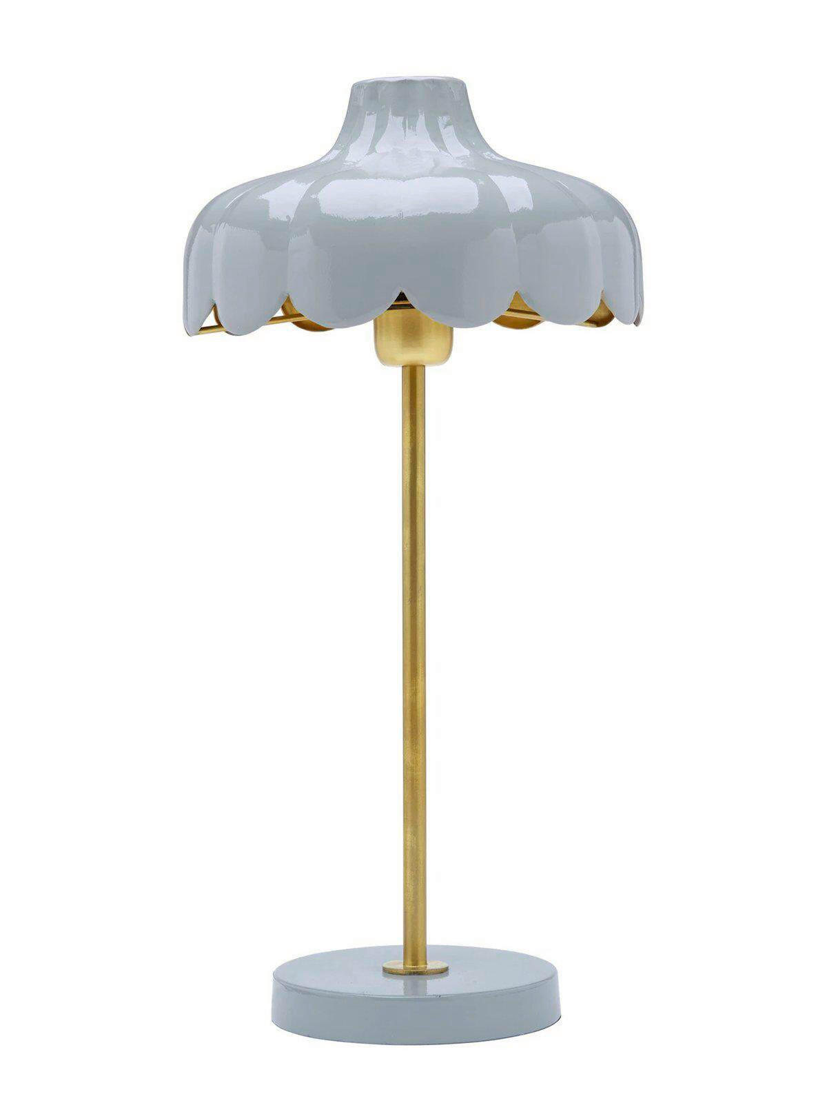 TISCHLEUCHTE 24/50 cm   - Jadegrün/Graublau, LIFESTYLE, Metall (24/50cm)