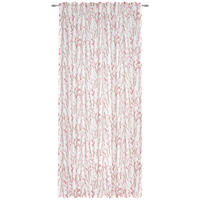 KONČANA ZAVESA  pol prosojno  140/245 cm   - roza, Konvencionalno, tekstil (140/245cm) - Esposa
