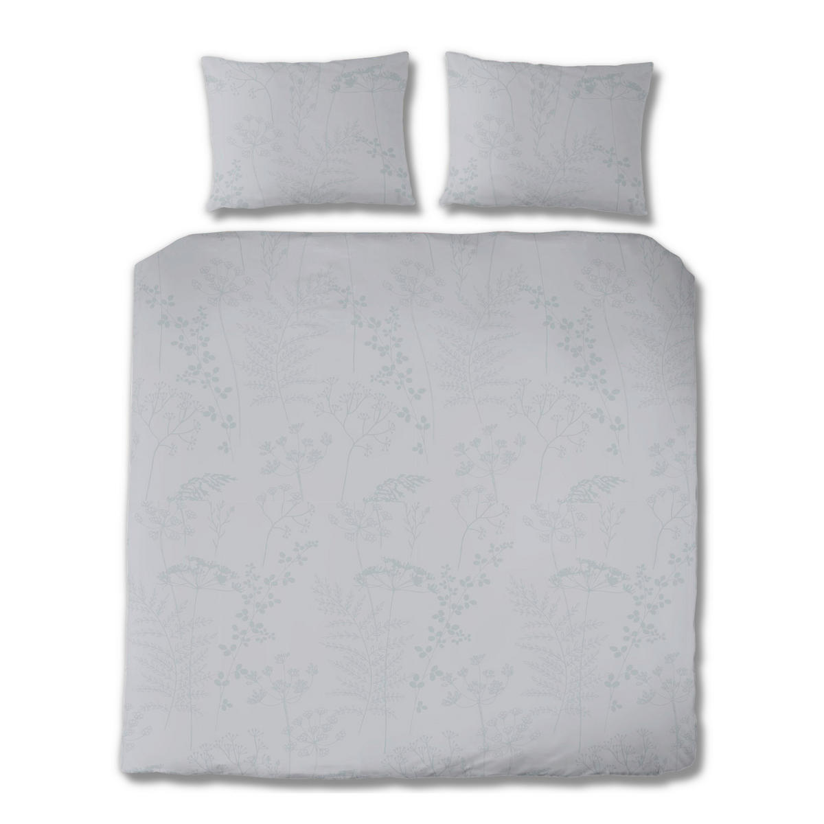 BETTWÄSCHE Flanell 200/220 cm  - Hellgrau, Design, Textil (200/220cm) - Florella