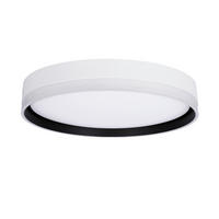 LED-TAKLAMPA Florida 40/40/7.5 cm  - vit/svart, Klassisk, metall/plast (40/40/7.5cm)