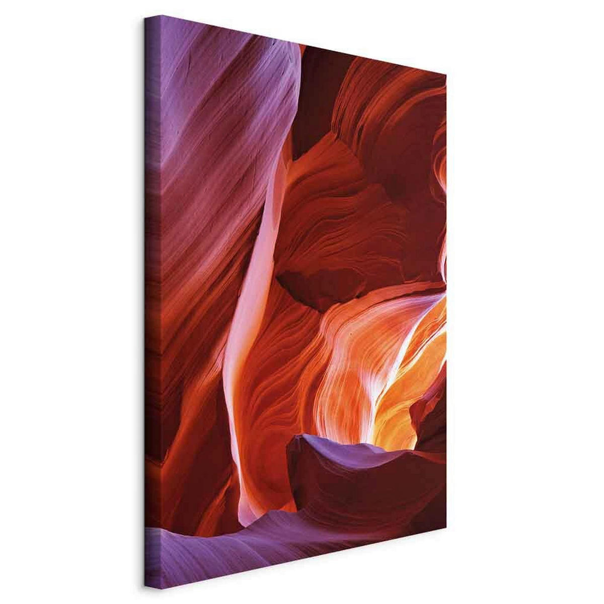LEINWANDBILD Landschaft & Natur, Berge, Strukturen 40/60/1,2 cm  - Multicolor, Basics, Holzwerkstoff/Textil (40/60/1,2cm) - artgeist