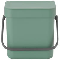 KOŠ ZA SMETI - zelena, Basics, umetna masa (13.9/18.1/18.8cm) - Brabantia