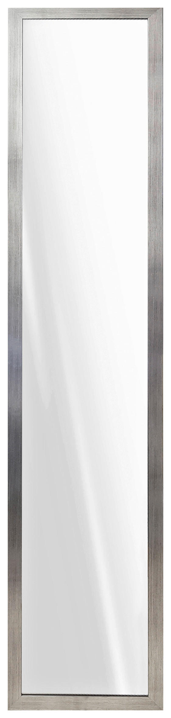 OGLINDĂ CU SUPORT 36/175/3,5 cm  - argintiu, Design, sticlă/material pe bază de lemn (36/175/3,5cm) - Carryhome