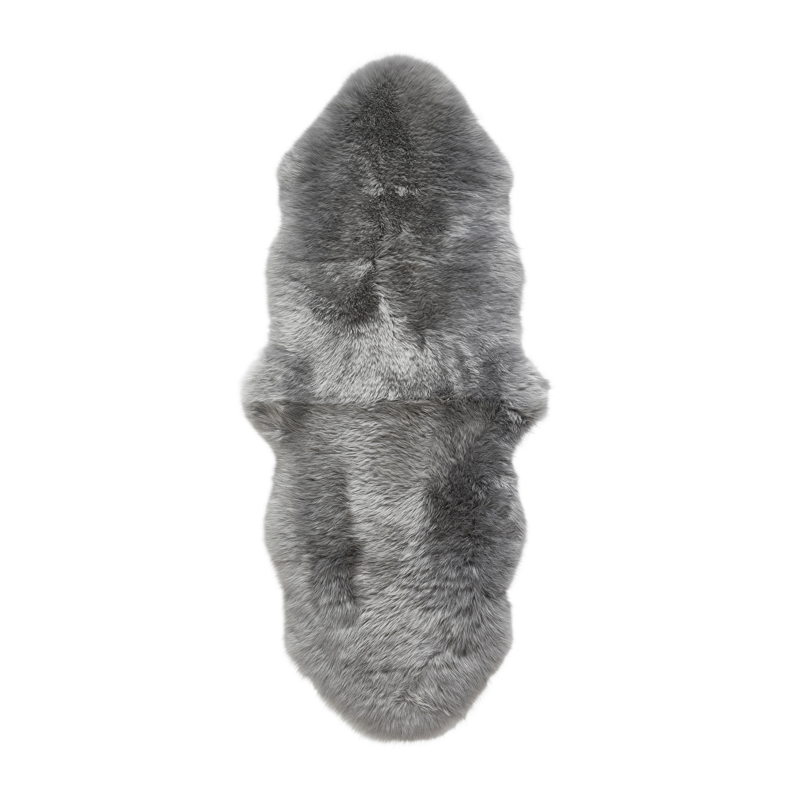 SCHAFFELL 60/140 cm Grau  - Grau, Natur, Fell (60/140cm) - Linea Natura