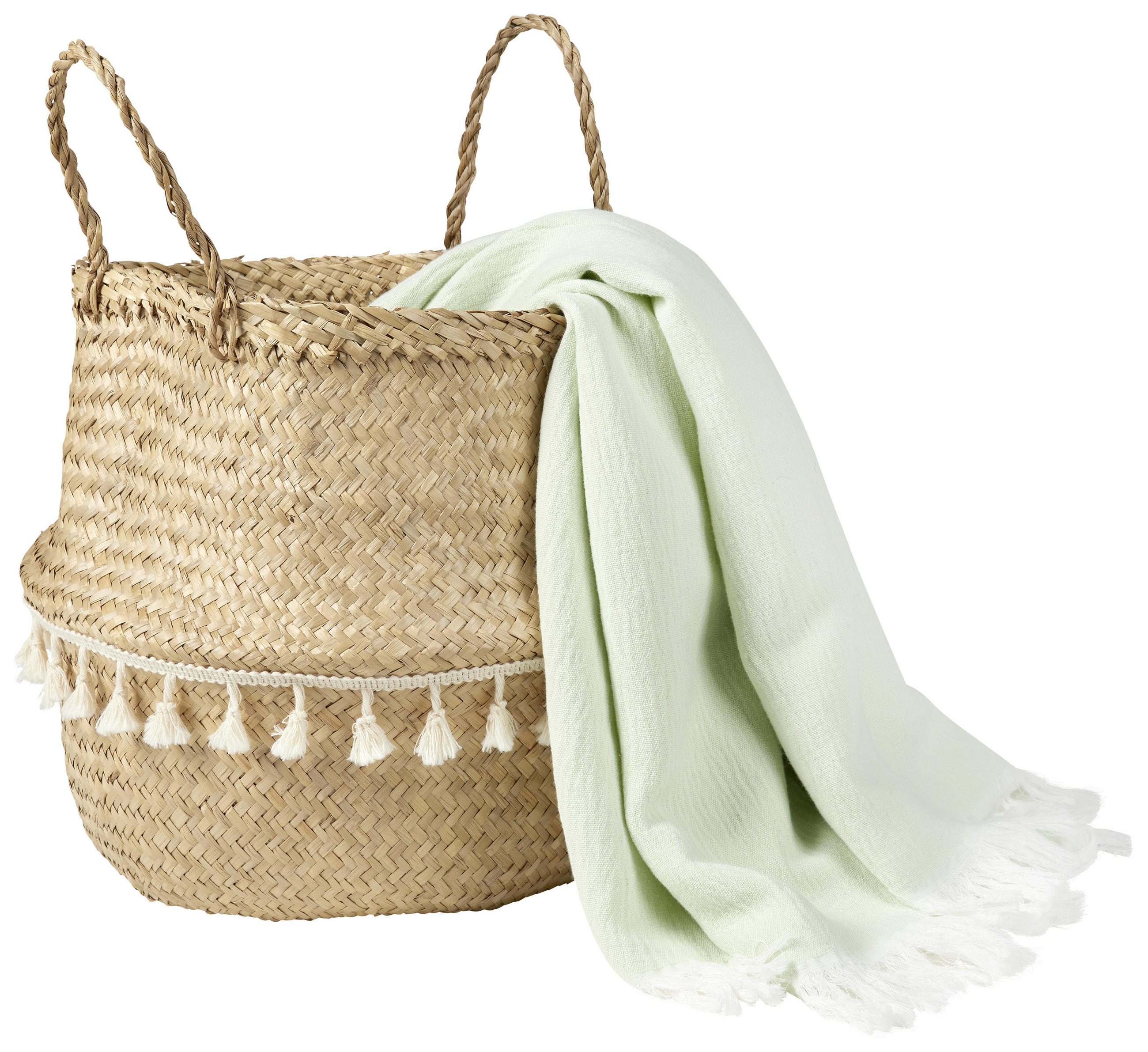 KORB - Naturfarben, LIFESTYLE, Naturmaterialien (34/33cm) - Landscape