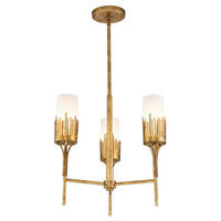 KRONLEUCHTER Quintiesse 81,3/50,8/50,8 cm  - Goldfarben, KONVENTIONELL, Glas/Metall (81,3/50,8/50,8cm) - Elstead Lighting