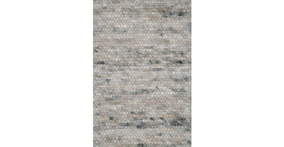 HANDWEBTEPPICH 70/140 cm Sligo Hellgrau - Hellgrau, KONVENTIONELL, Textil (70/140cm) - Linea Natura