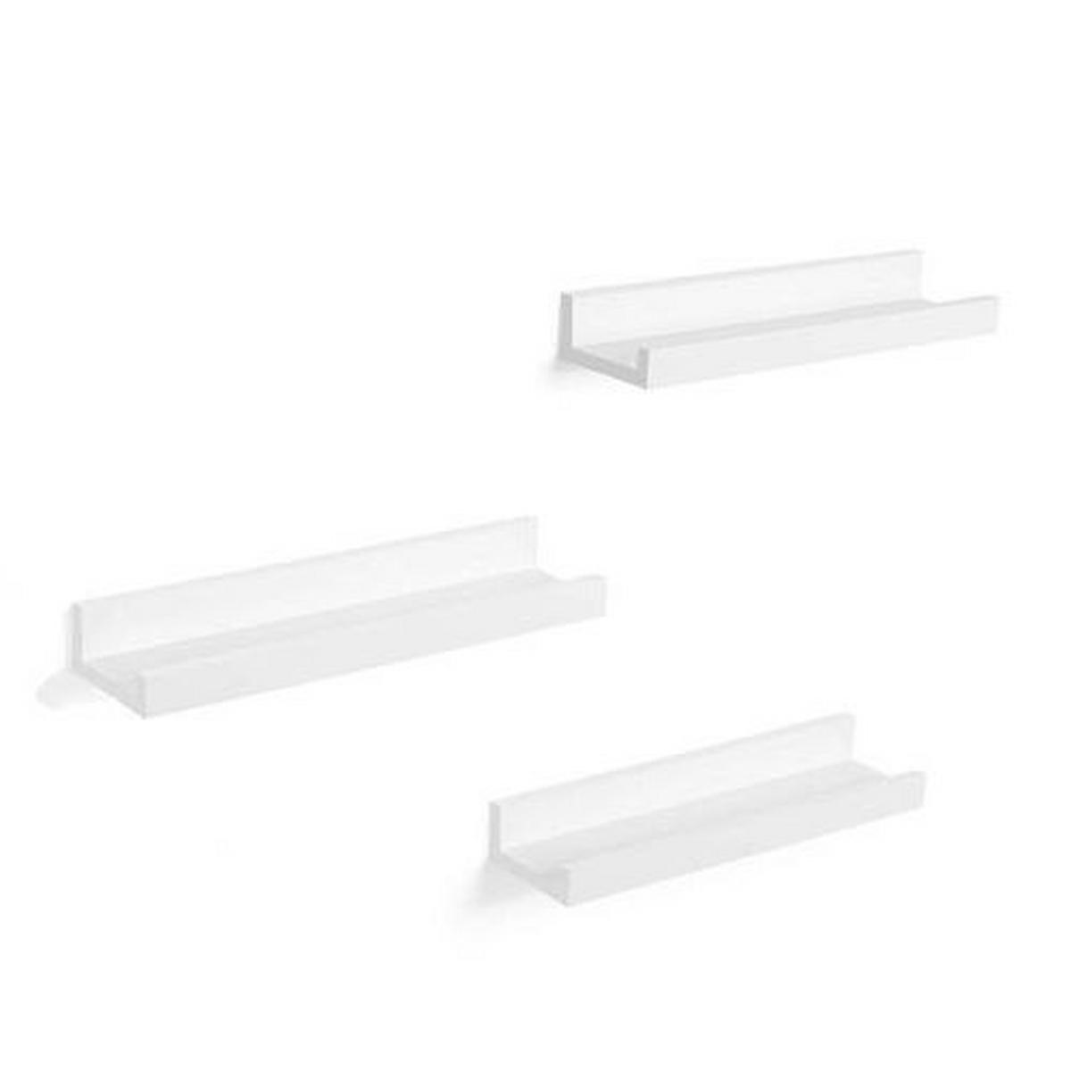 WANDREGAL Weiß  - Weiß, Basics, Holzwerkstoff (38/5/10cm) - Boxxx