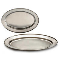 PLADENJ  KINVARA    26,5/40/2,5 cm         - barve nerjavečega jekla, Basics, kovina (26,5/40/2,5cm)